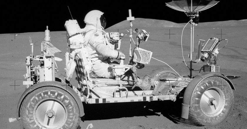 July 31, 1971 – The first drive on the moon