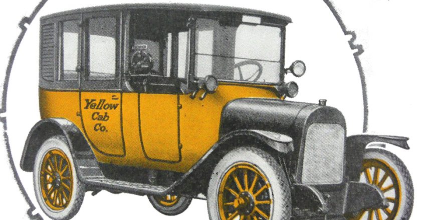 August 25, 1910 – The beginning of Yellow Cab Company