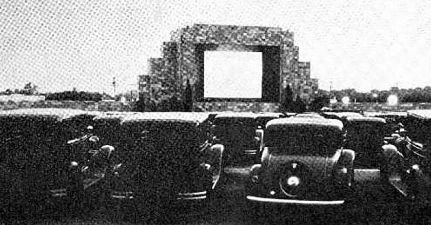 August 6, 1932 – A patent request is made for the drive-in theater