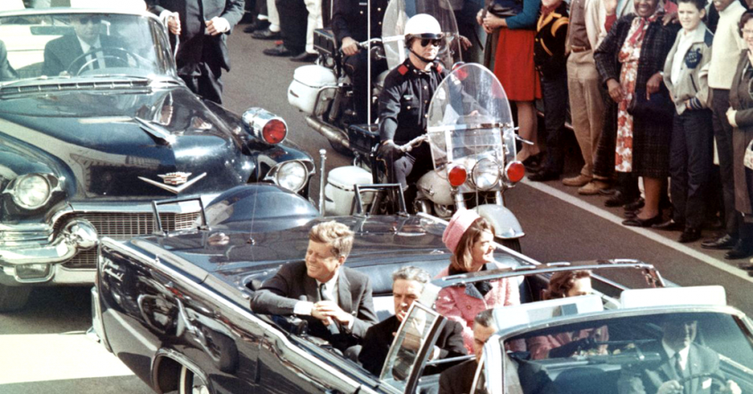 November 22, 1963 – JFK is shot while riding in Lincoln Continental