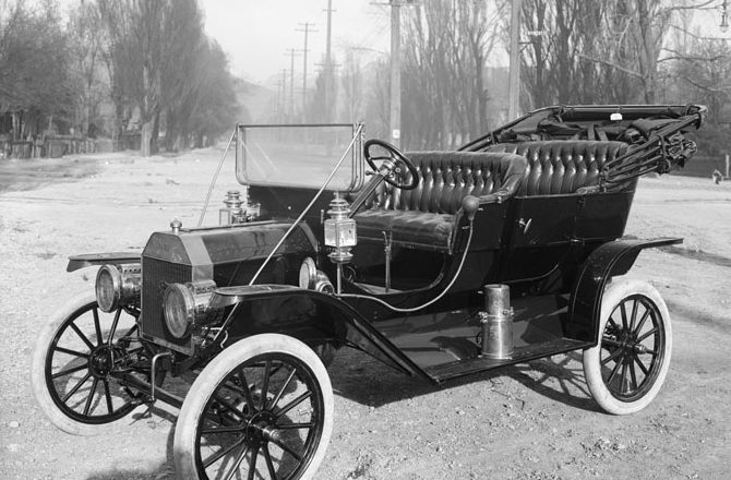 October 1, 1908 – GM buys Buick, Ford builds first production Model T