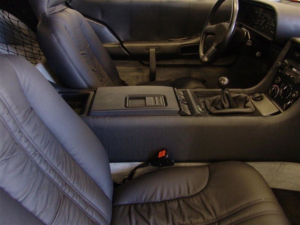 interior of a DeLorean