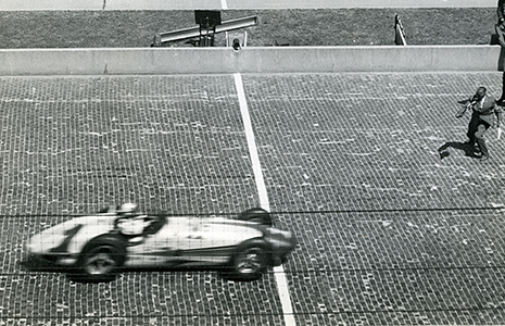 December 14, 1909 – The last brick is laid at Indianapolis Motor Speedway