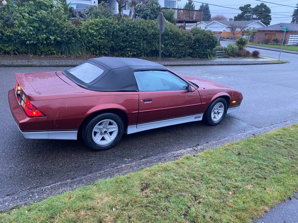 Cheap Classic -1988 Chevrolet Camaro for sale - $4,950 - This Day In  Automotive History