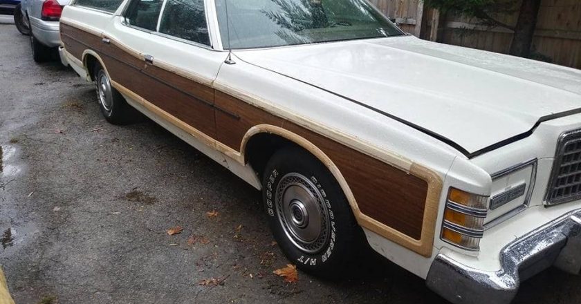 Woody Wagon For Sale: 1977 Ford Country Squire – $7,800