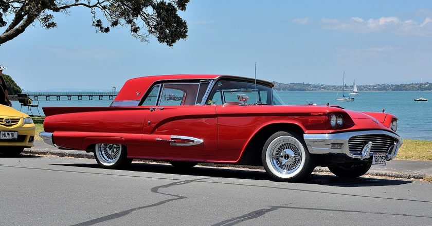 February 13, 1958 – The four seat Ford Thunderbird debuts