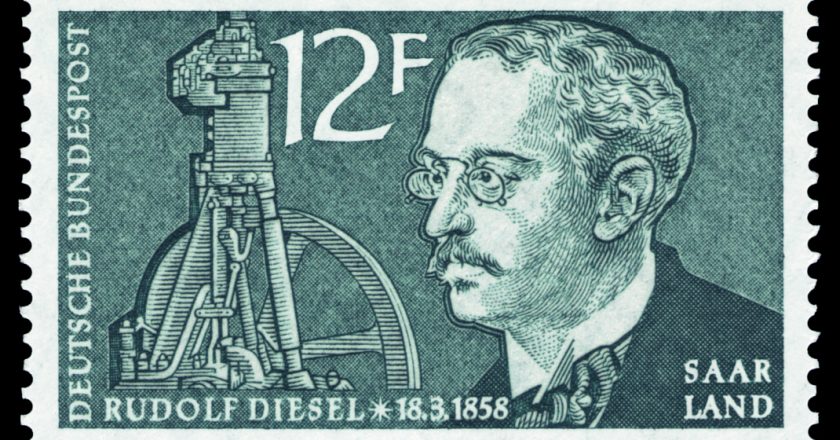 March 18, 1858 – Rudolf Diesel is born