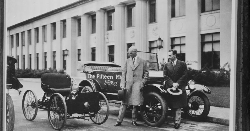 April 7, 1947- Henry Ford dies
