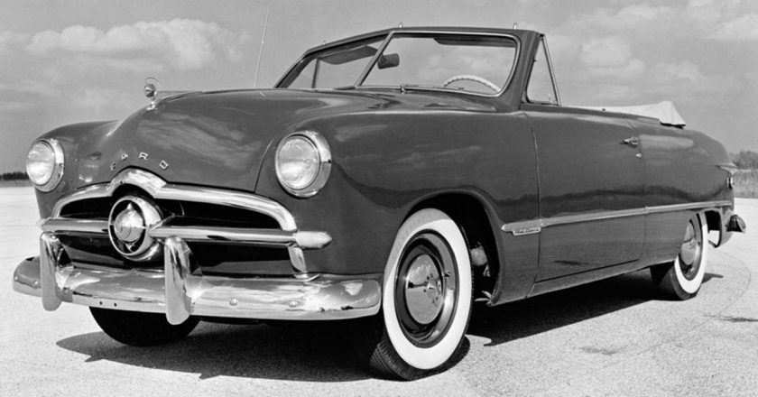 April 26, 1948 – Ford begins 1949 model production featuring first post war Big 3 Design