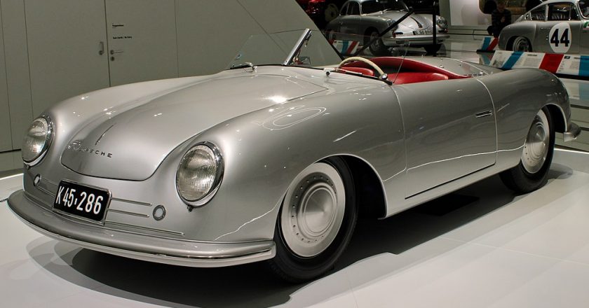 June 8, 1948 – The first car with a Porsche badge debuts