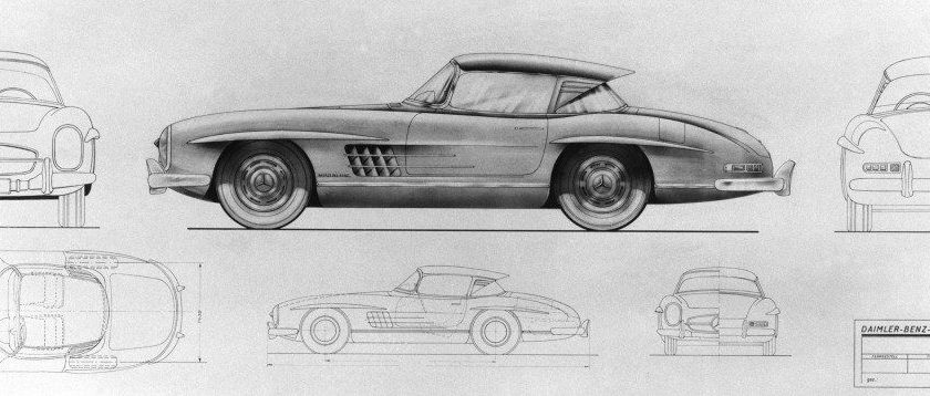 June 13, 1996 – Mercedes 300SL designer dies