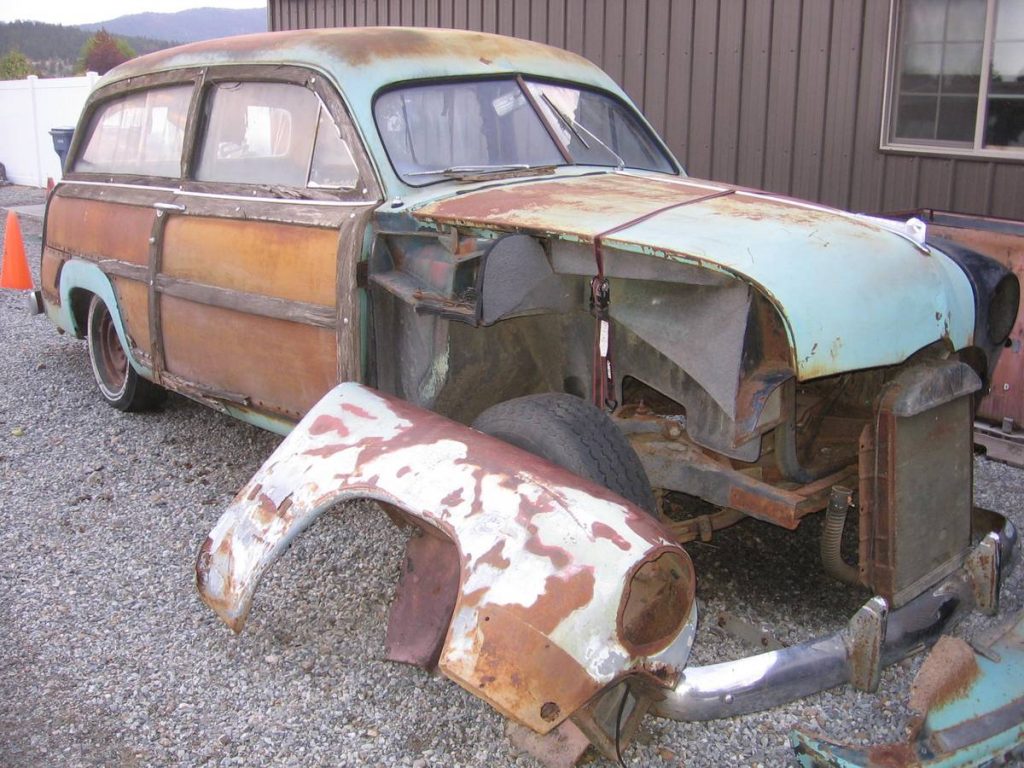 1950 ford woody project car
