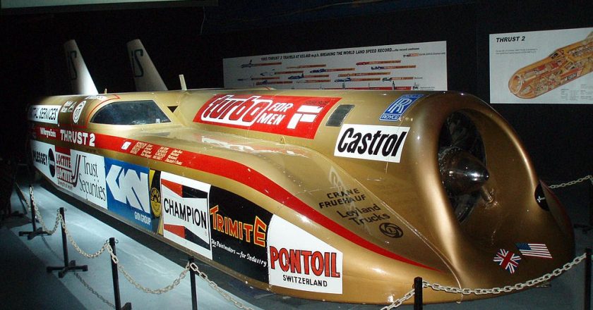 October 4, 1983 – Thrust 2 sets new land speed record
