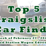 Top 5 Craigslist Cars: Week of February 27, 2023- Station Wagon Edition
