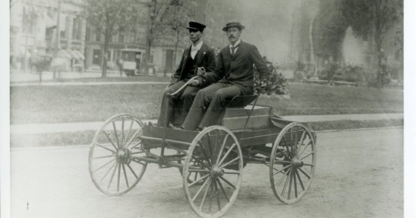 March 6, 1896 – Charles King drives the first automobile in Detroit, ushers in the Motor City