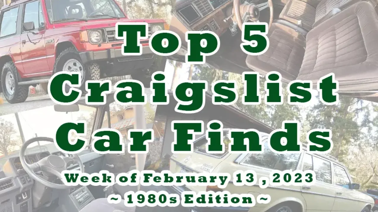 Top 5 Craigslist Finds Week of March 6 2023 4x4 Edition