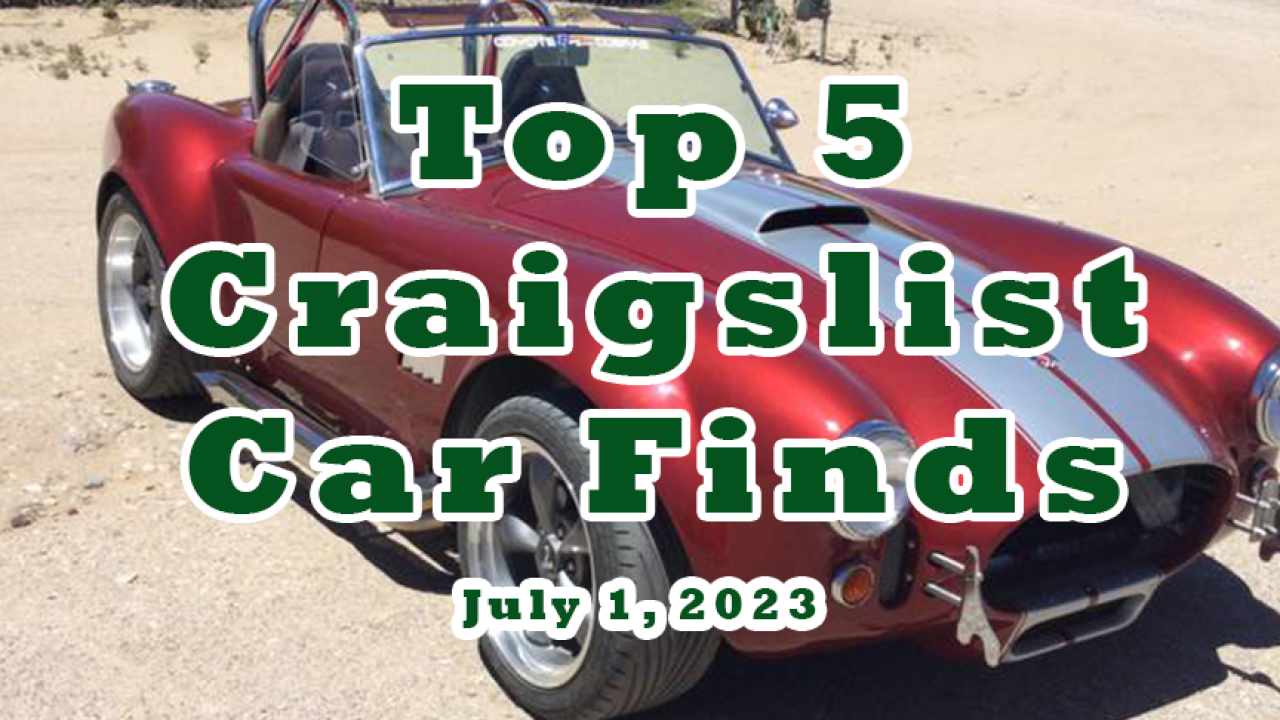 Top 5 Craigslist Cars for July 1 2023 Camaro Chevelle more