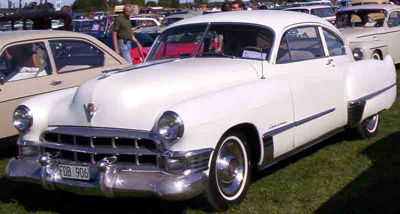 1949 cadillac with Bill Mitchell design queues.